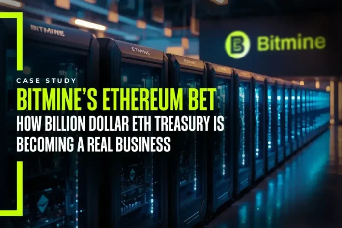 Bitmine Case Study:- The idea of companies holding digital assets as treasury reserves is still relatively new. While corporate crypto treasuries began appearing roughly two to three years ago, their long-term survivability has remained a persistent question. Can companies survive by simply holding digital assets on their balance sheets? This debate has intensified as more
The post <a href="https://coingape.com/block-of-fame/case-studies/bitmines-ethereum-bet-how-billion-dollar-eth-treasury-is-becoming-a-real-business/">BitMine’s Ethereum Bet: How Billion Dollar ETH Treasury is Becoming a Real Business</a> appeared first on <a href="https://coingape.com/">CoinGape</a>.