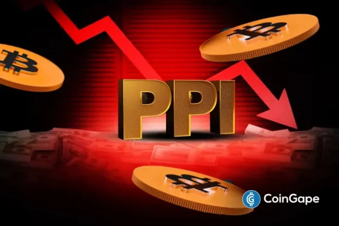 The U.S. Producer Price Index (PPI) inflation data for December has come in way above expectations, signaling that inflation continues to persist. Bitcoin fell following the U.S. PPI inflation data, which is bearish as it could further delay rate cuts. PPI Inflation Rises To 3% In December YoY Bureau of Labor Statistics data shows that
The post <a href="https://coingape.com/u-s-ppi-inflation-comes-in-hot-at-3-bitcoin-falls/">Breaking: U.S. PPI Inflation Comes In Hot At 3%, Bitcoin Falls</a> appeared first on <a href="https://coingape.com/">CoinGape</a>.