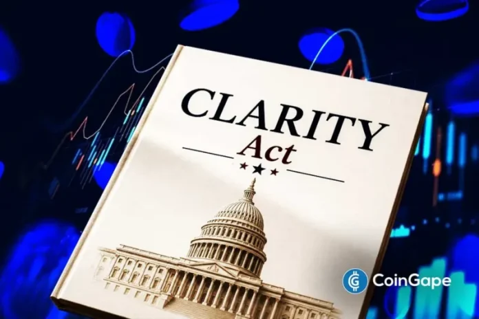 The cryptocurrency market may be entering a new era of legitimacy as the United States moves closer to passing the Digital Asset Market CLARITY Act. After years of confusion between regulators, investors and crypto companies are finally seeing the possibility of clear rules for digital assets. This bill is considered by many to be a
The post <a href="https://coingape.com/trending/clarity-act-2026-what-investors-need-to-know-before-the-next-crypto-rally/">CLARITY Act 2026: What Investors Need to Know Before the Next Crypto Rally</a> appeared first on <a href="https://coingape.com/">CoinGape</a>.