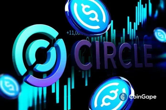 The CRCL stock surged by double digits in premarket trading following USDC issuer Circle’s release of its Q4 earnings. The firm beat estimates for its earnings per share (EPS) and revenue, providing a positive outlook for the leading stablecoin issuer. CRCL Stock Climbs as Circle Beats Earnings TradingView data shows that the Circle stock is
The post <a href="https://coingape.com/news/stocks/crcl-stock-surges-16-as-usdc-issuer-circle-beats-earnings/">CRCL Stock Surges 16% as USDC Issuer Circle Beats Earnings</a> appeared first on <a href="https://coingape.com/">CoinGape</a>.
