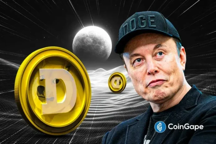 The Dogecoin price is currently in an upward momentum thanks to positive sentiment for the token. The trend came as Elon Musk made another bullish post on the meme coin. Elon Musk DOGE Moon Post Triggers Dogecoin Price Rally The meme coin has seen an increase in its price following comments from SpaceX and Tesla
The post <a href="https://coingape.com/dogecoin-price-pumps-as-investors-react-to-elon-musks-doge-moon-mission-post/">Dogecoin Price Pumps As Investors React to Elon Musk’s DOGE Moon Mission Post</a> appeared first on <a href="https://coingape.com/">CoinGape</a>.