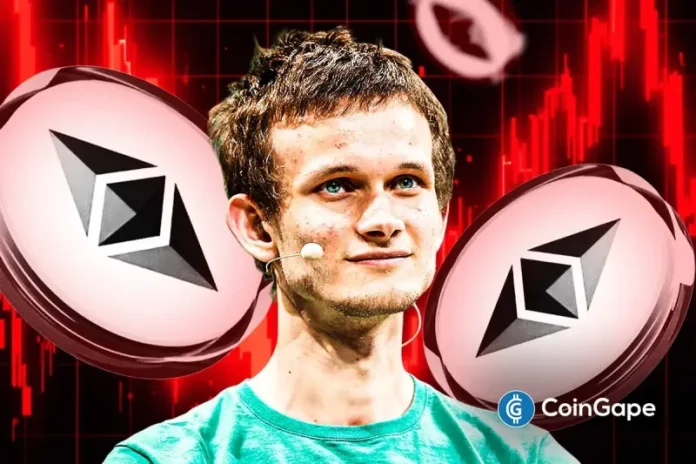 Ethereum price continued its strong downward trend today, January 30, reaching its lowest level since November 17. It has now dropped for the second consecutive week, a trend that may continue as ETF outflows continue and after Vitalik Buterin moved 16,384 coins. Ethereum Price Drops as Vitalik Buterin Makes a Big Withdrawal The value of
The post <a href="https://coingape.com/markets/ethereum-price-prediction-as-vitalik-withdraws-eth-worth-44m-is-a-crash-to-2k-ahead/">Ethereum Price Prediction As Vitalik Withdraws ETH Worth $44M- Is a Crash to $2k ahead?</a> appeared first on <a href="https://coingape.com/">CoinGape</a>.