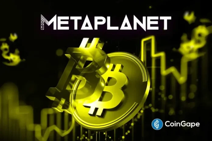 Bitcoin treasury firm Metaplanet on Thursday said it plans to raise almost $137 million through stock offering and warrants to purchase more Bitcoin. Asia’s MicroStrategy is yet to make its first BTC buy this year to reach the 100,000 BTC target by year-end. Metaplanet to Raise $137 Million with Stock Offering Japan-based Metaplanet’s board of
The post <a href="https://coingape.com/metaplanet-plans-to-raise-137m-via-stock-offering-to-buy-more-bitcoin/">Metaplanet Plans to Raise $137M Via Stock Offering to Buy More Bitcoin</a> appeared first on <a href="https://coingape.com/">CoinGape</a>.