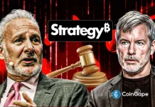 Peter Schiff Warns Michael Saylor of Lawsuits, Labels STRC “Misleading to Constitute Fraud”
