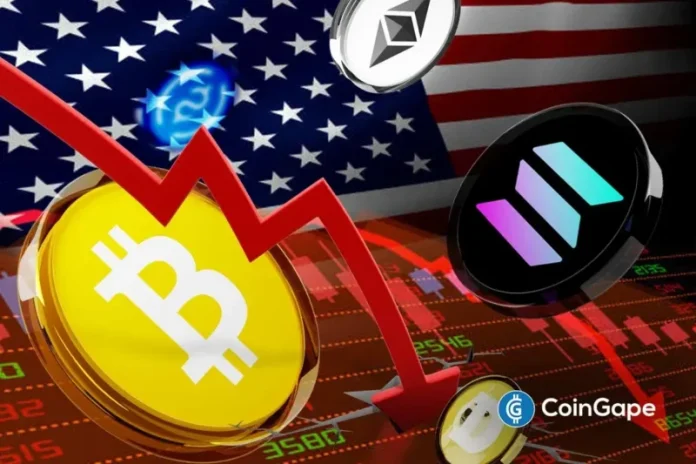 The crypto market cooled off on Thursday as investors reacted to rising geopolitical uncertainty and macroeconomic pressure. The total market capitalization dropped 1.07 percent in the last day to $2.59 trillion. This pullback brought about a resurgence of tension between the United States and Iran. Ad Ad Geopolitical Tensions and Macro Pressures Weigh on Crypto
The post <a href="https://coingape.com/trending/why-is-crypto-market-going-down-today-april-23/">Why is Crypto Market Going Down Today? April 23</a> appeared first on <a href="https://coingape.com/">CoinGape</a>.