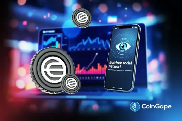 Worldcoin (WLD), a cryptocurrency linked to Sam Altman’s OpenAI, has seen a surprising spike today. This Worldcoin price surge comes hot on the heels of reports claiming OpenAI is exploring a biometric social media platform to fight online bots. OpenAI’s ‘Humans-Only’ Social Media Vision Sparks Worldcoin Price Rally According to CoinMarketCap data, Worldcoin, now renamed
The post <a href="https://coingape.com/worldcoin-price-surges-15-as-openai-eyes-biometric-social-network/">Worldcoin Price Surges 15% As OpenAI Eyes Biometric Social Network</a> appeared first on <a href="https://coingape.com/">CoinGape</a>.