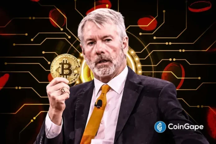 Michael Saylor’s Bitcoin buying spree faces the risk of a slowdown as one of its key funding tools remains below par value. Since last week, the STRC shares have continued trading below the $100 par value. Ad Ad How Can STRC Staying Below Par Value Affect Strategy’s Bitcoin Buying? Preferred stock of Strategy, STRC, was
The post <a href="https://coingape.com/is-michael-saylor-bitcoin-buying-spree-about-to-pause/">Is Michael Saylor’s Bitcoin Buying Spree About To Pause?</a> appeared first on <a href="https://coingape.com/">CoinGape</a>.